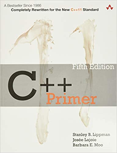C++ primer, 5th edition